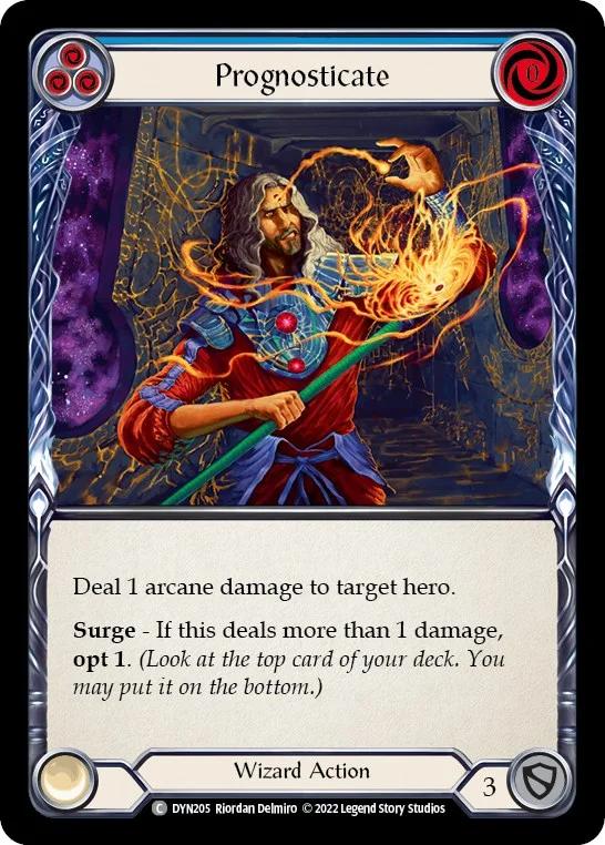 Prognosticate (Blue)