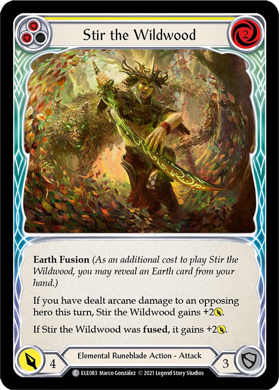 Stir the Wildwood (Yellow)