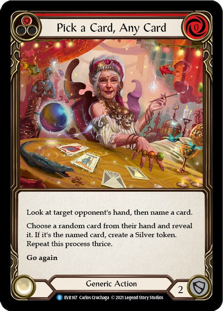 Pick a Card, Any Card (Red) (Extended Art)