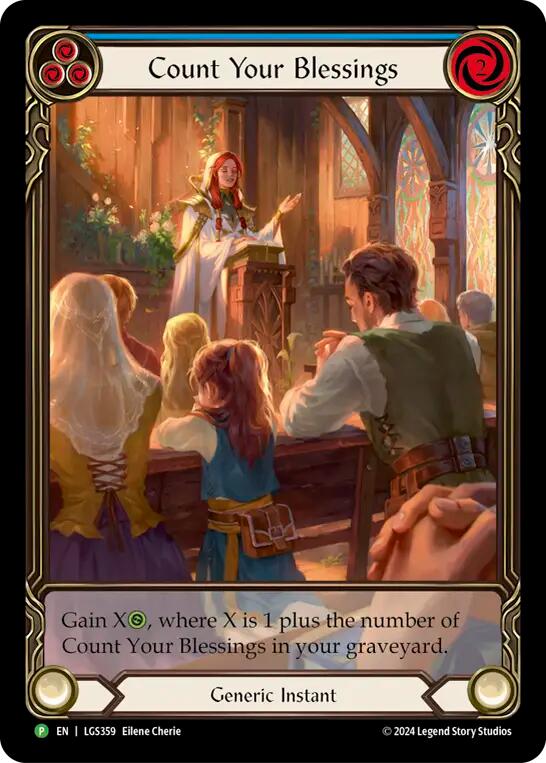 Count Your Blessings (Blue) - LGS359