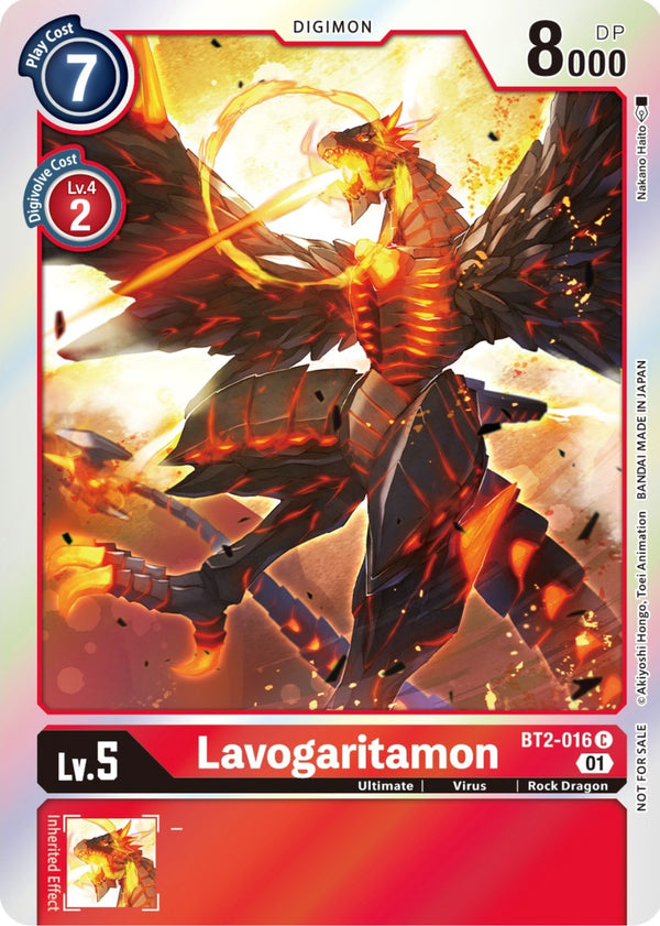 Lavogaritamon (ST-11 Special Entry Pack) [BT2-016] [Release Special Booster 1.0] Foil