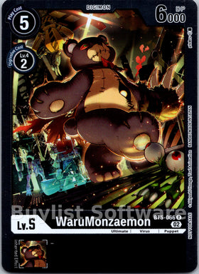 WaruMonzaemon (Official Tournament Pack Vol. 7) [BT5-066] [Battle of Omni] Foil