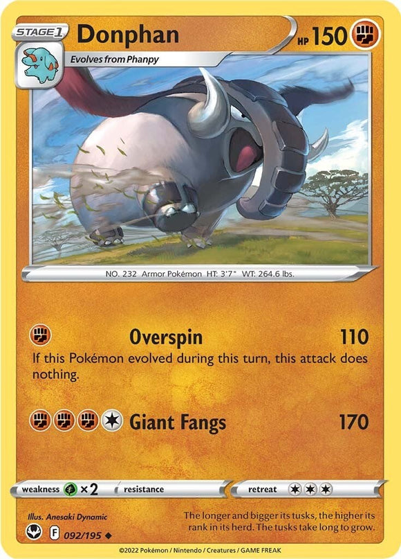 Donphan [092/195] [Silver Tempest]