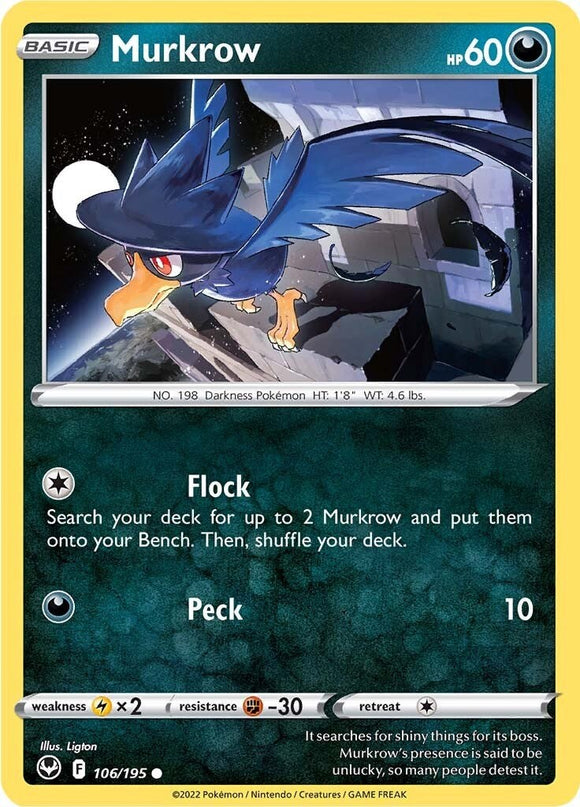 Murkrow [106/195] [Silver Tempest]