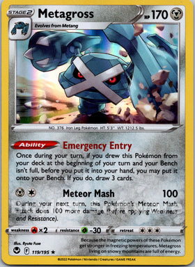 Metagross [119/195] [Silver Tempest] Holofoil