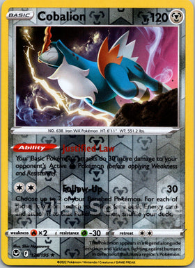 Cobalion [126/195] [Silver Tempest] Reverse Holofoil