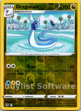Dragonair [130/195] [Silver Tempest] Reverse Holofoil