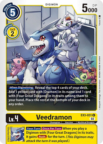 Veedramon [EX3-031 U] [Draconic Roar]