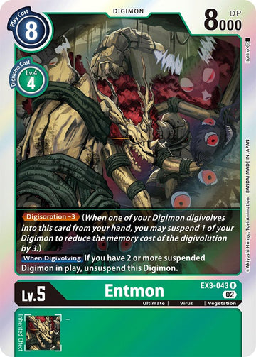 Entmon [EX3-043] [Draconic Roar] Foil