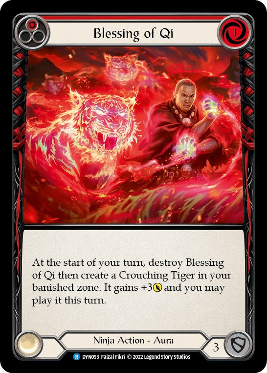 Blessing of Qi (Red) [DYN053] [Dynasty]
