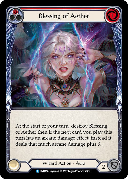 Blessing of Aether (Red) [DYN200] [Dynasty]