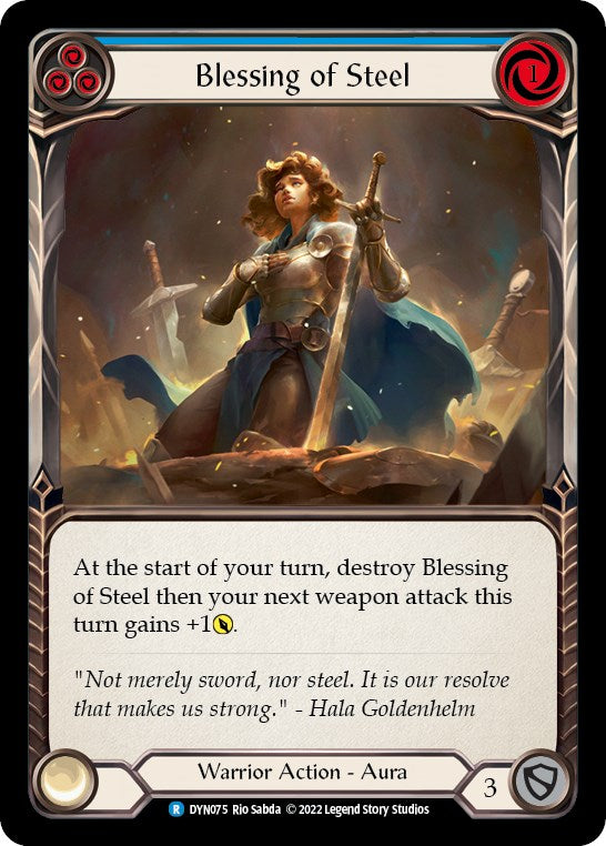 Blessing of Steel (Blue) [DYN075] [Dynasty]
