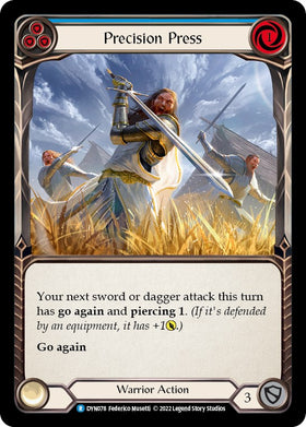 Precision Press (Blue) [DYN078] [Dynasty]