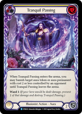 Tranquil Passing (Yellow) [DYN222] [Dynasty] Rainbow Foil