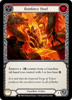 Reinforce Steel (Red) [DYN039] [Dynasty]