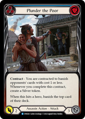 Plunder the Poor (Blue) [DYN126] [Dynasty]