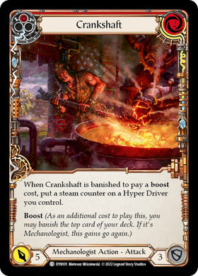 Crankshaft (Red) [DYN101] [Dynasty] Rainbow Foil