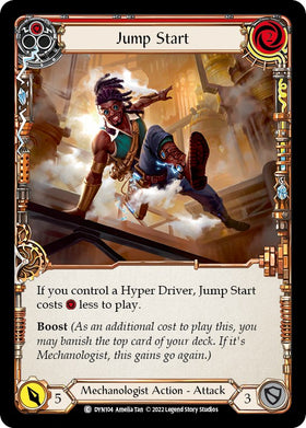 Jump Start (Red) [DYN104] [Dynasty] Rainbow Foil