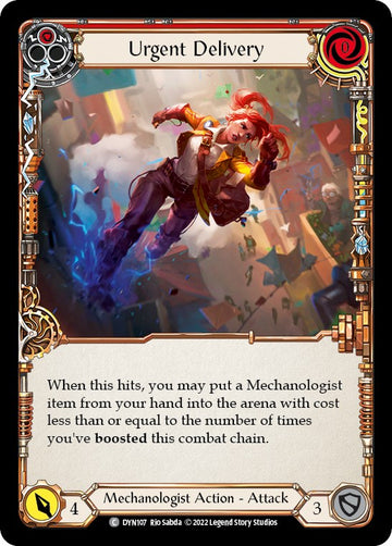 Urgent Delivery (Red) [DYN107] [Dynasty]