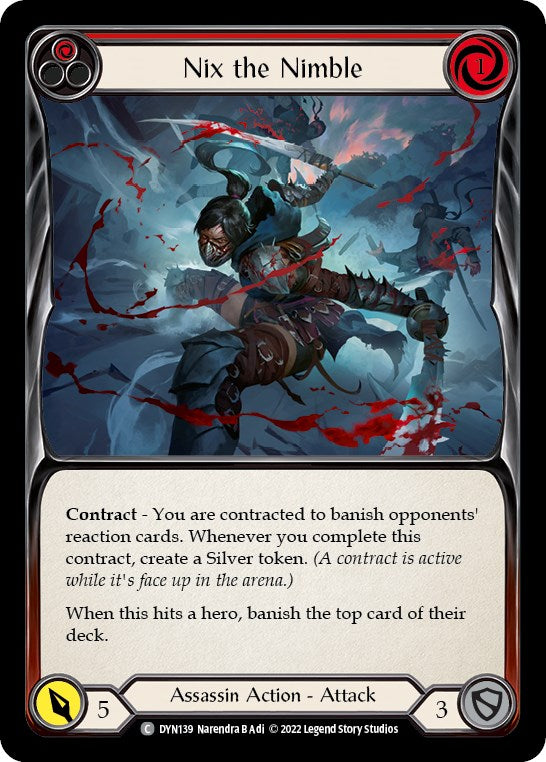 Nix the Nimble (Red) [DYN139] [Dynasty]