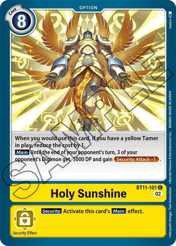 Holy Sunshine [BT11-101] [Dimensional Phase] Foil