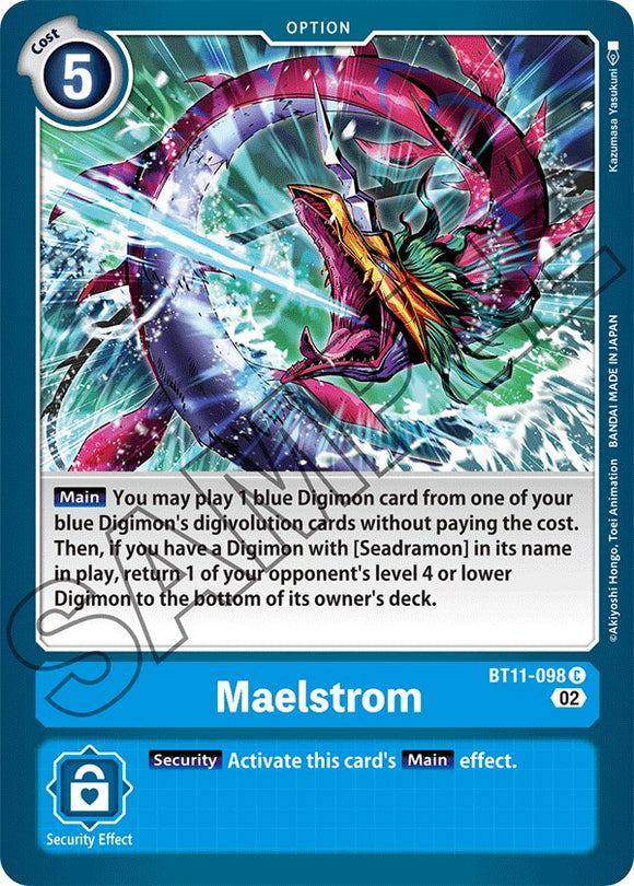 Maelstrom [BT11-098] [Dimensional Phase] Foil