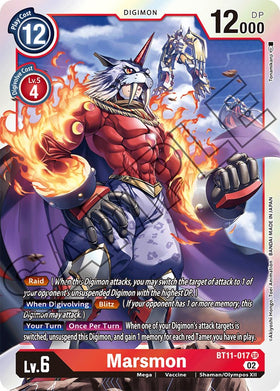 Marsmon [BT11-017] [Dimensional Phase] Foil