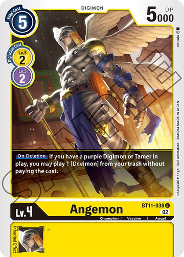 Angemon [BT11-038 U] [Dimensional Phase] Foil