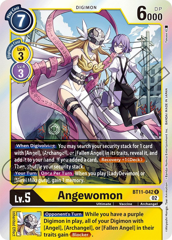 Angewomon [BT11-042] [Dimensional Phase] Foil