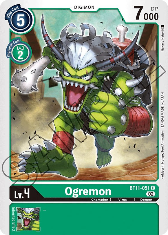 Ogremon [BT11-051] [Dimensional Phase] Foil