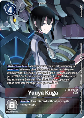 Yuuya Kuga (Alternate Art) [BT11-093] [Dimensional Phase] Foil
