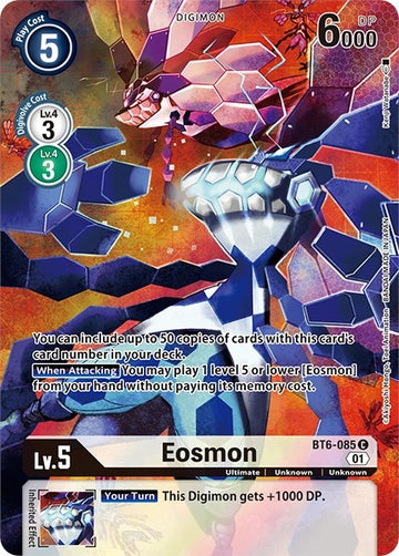 Eosmon (Alternate Art) [BT6-085] [Dimensional Phase] Foil