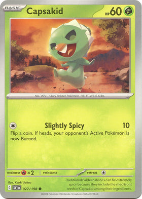 Capsakid [027/198] [Scarlet & Violet Base Set] Reverse Holofoil