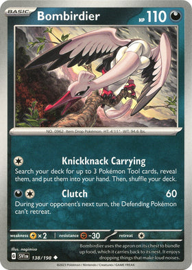 Bombirdier [138/198] [Scarlet & Violet Base Set] Reverse Holofoil