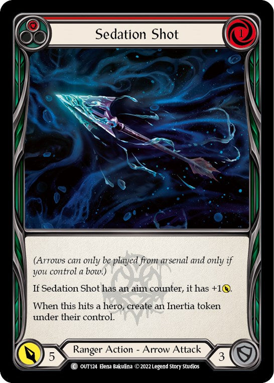 Sedation Shot (Red) [OUT124] [Outsiders] Rainbow Foil