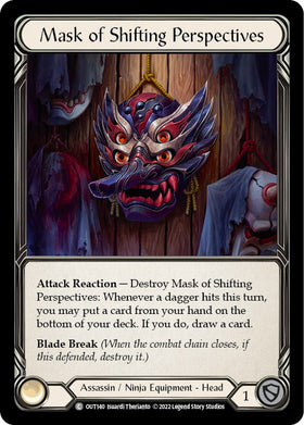 Mask of Shifting Perspectives [OUT140] [Outsiders] Rainbow Foil