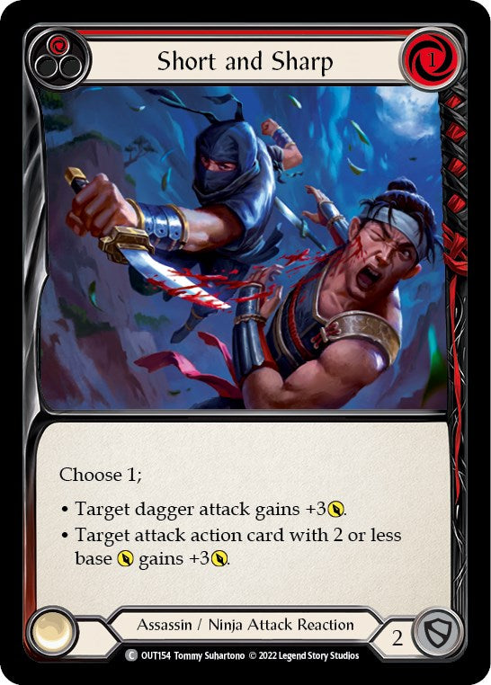 Short and Sharp (Red) [OUT154] [Outsiders]
