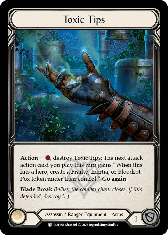 Toxic Tips [OUT158] [Outsiders] Cold Foil