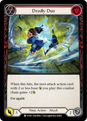 Deadly Duo (Red) [OUT071] [Outsiders] Rainbow Foil
