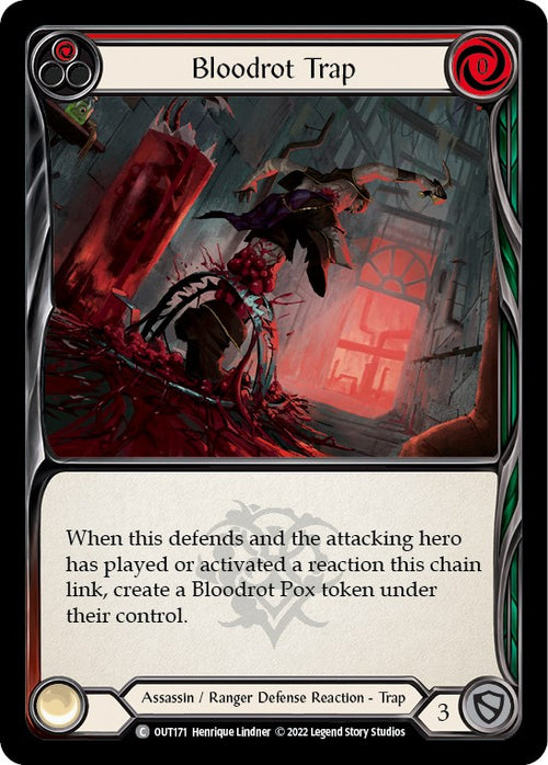 Bloodrot Trap (Red) [OUT171] [Outsiders] Rainbow Foil