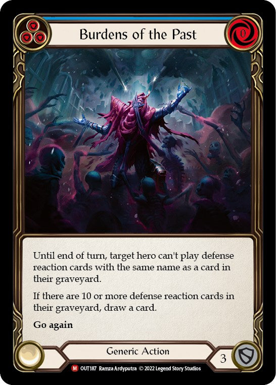 Burdens of the Past [OUT187] [Outsiders] Rainbow Foil