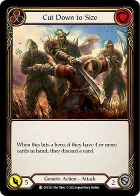 Cut Down to Size (Yellow) [OUT202] [Outsiders]