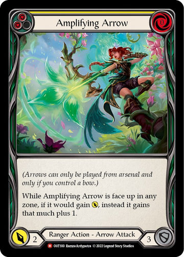 Amplifying Arrow [OUT100] [Outsiders] Rainbow Foil