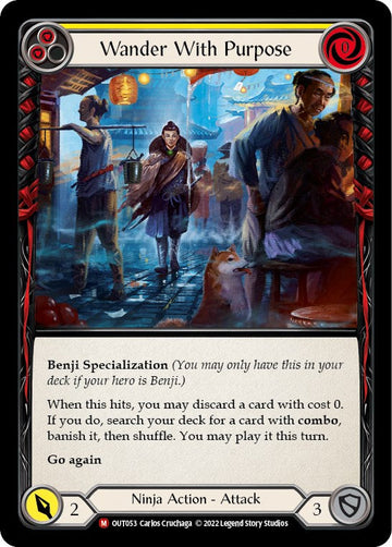 Wander With Purpose [OUT053] [Outsiders] Rainbow Foil