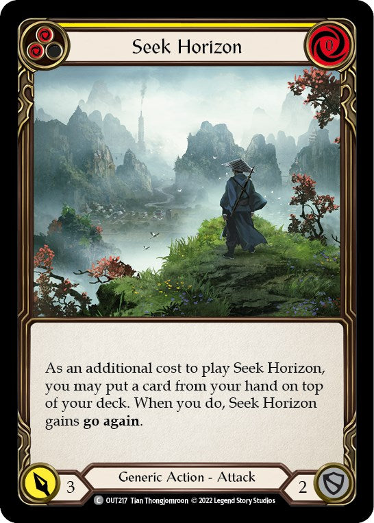 Seek Horizon (Yellow) [OUT217] [Outsiders]
