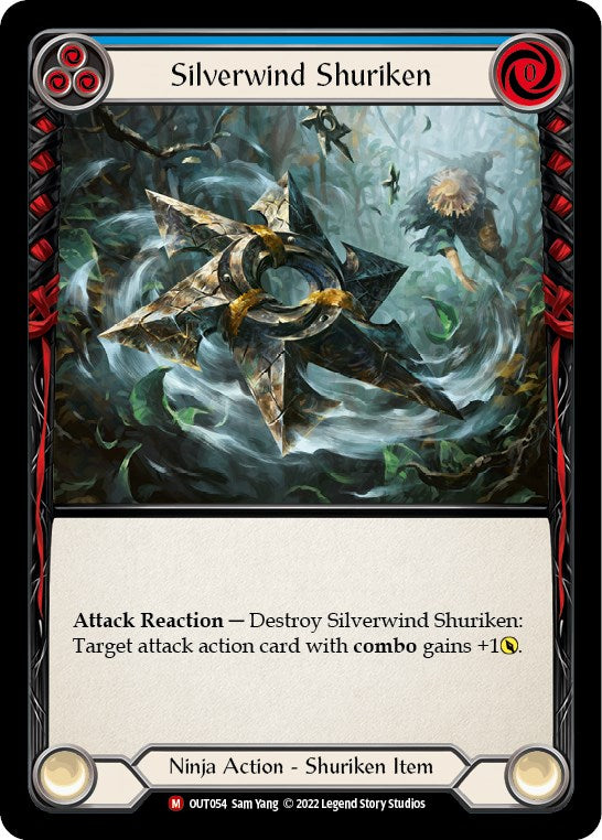 Silverwind Shuriken [OUT054] [Outsiders] Rainbow Foil