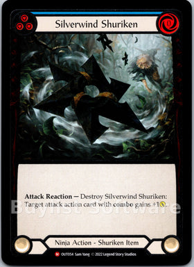 Silverwind Shuriken [OUT054] [Outsiders] Cold Foil