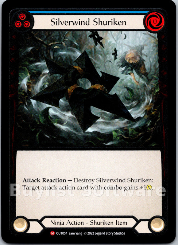 Silverwind Shuriken [OUT054] [Outsiders] Cold Foil