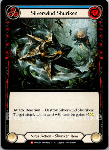 Silverwind Shuriken [OUT054] [Outsiders]