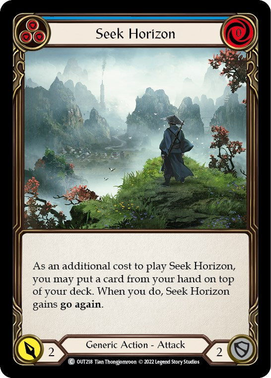 Seek Horizon (Blue) [OUT218] [Outsiders]